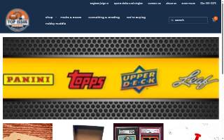 Top Issue - Sports cards and Americana.