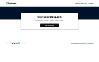 US Law Group website