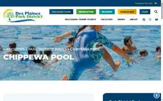 Chippewa Pool website