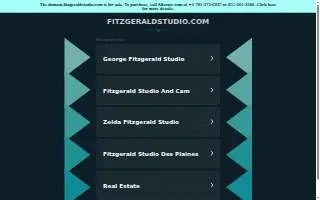 Fitzgerald Studio website