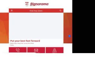 Signarama Des Plaines website
