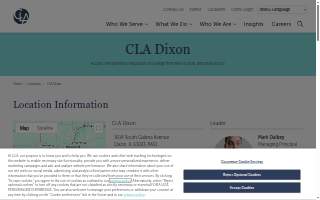 CLA (CliftonLarsonAllen) of Dixon