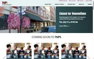 Next Picture Show website