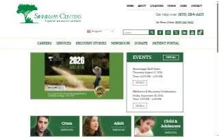 Sinnissippi Centers of Dixon website