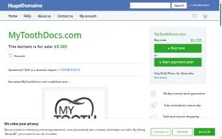 My Tooth Docs of Dolton website