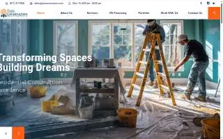 Taza Construction of Dolton website