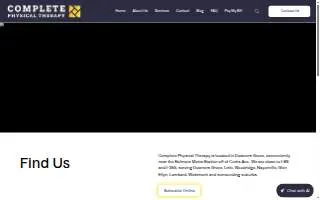 Complete Physical Therapy website