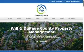 Futurevision Property Management - Downers Grove website