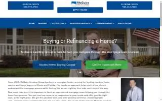 McGuire Lending Group website