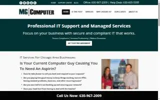 MG I Computer – IT Support website