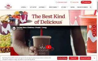Smoothie King of Downers Grove website
