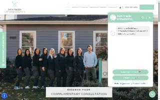 Zach Frazier Orthodontics website