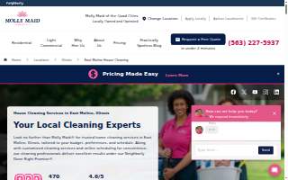 cleaning services of East Moline