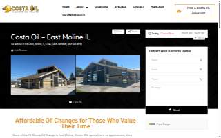 Costa Oil - 10 Minute Oil Change - East Moline