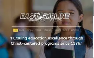 East Moline Christian School website