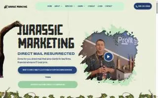 Jurassic Marketing (formerly Profit 911 Consulting Inc) of East Moline website