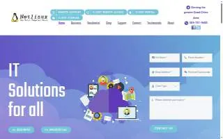 Netlinux of East Moline website