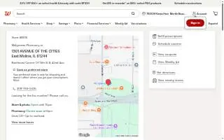 Walgreens of East Moline website