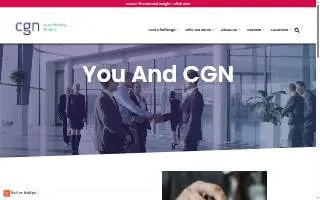 CGN Global of East Peoria website