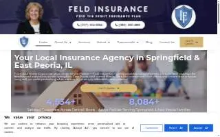 Feld Insurance website