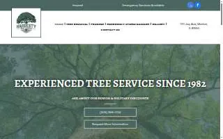 Hardesty Tree Service website