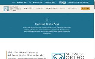 Midwest Ortho First Walk-In Clinic of East Peoria