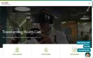 OSF OnCall Urgent Care of East Peoria website
