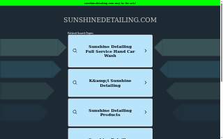 Sunshine Detail