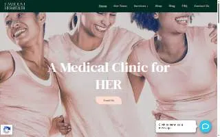 Embody Her Health website