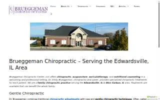 Brueggeman Chiropractic Center website