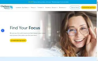 Clarkson Eyecare of Edwardsville website