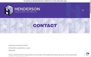 Henderson Associates website