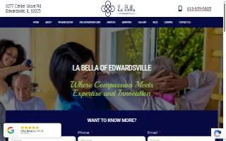 La Bella of Edwardsville website