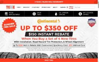 Telle Tire & Auto Centers - Edwardsville website