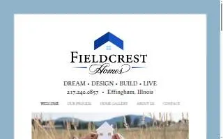 Fieldcrest Homes website