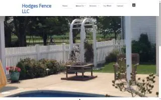 Hodges Fence Erectors website