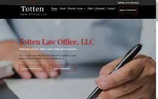 Totten Law Office website