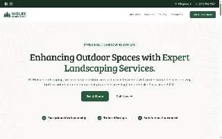 Wolke Nursery Landscaping LLC website