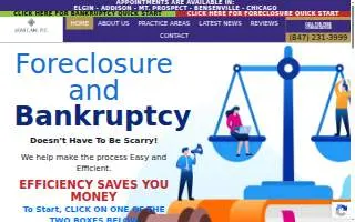 ASM Law PC of Elgin website