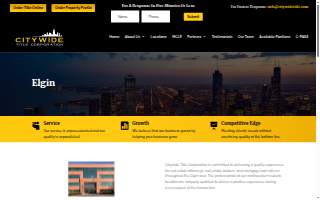 Citywide Title Corporation of Elgin