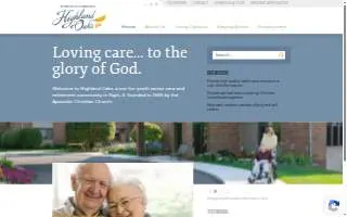Highland Oaks website