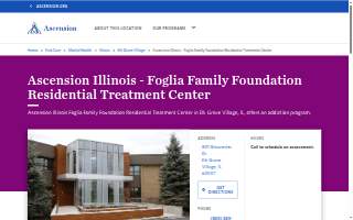Ascension Illinois - Foglia Family Foundation Residential Treatment Center