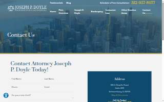 Attorney Joseph P. Doyle of Elk Grove Village