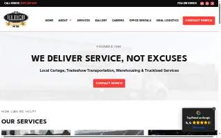 Kemco Trucking Inc. website