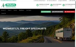 Moran Transportation Corporation of Elk Grove Village website