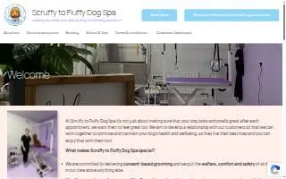 Scruffy to Fluffy Dog Spa of Elk Grove Village website