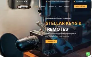 Stellar Plumbing, Drains and Water Heaters website