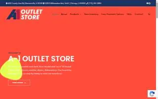 A1 Outlet Store Chicago - Manufacturer's Warranty - Kitchen Appliances website