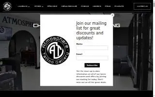 Atmosphere Tattoo Gallery - Franklin Park of Elmhurst website
