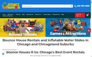 Bounce Houses R Us of Elmhurst website